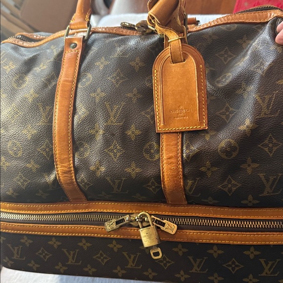 Louis Vuitton Sac Sport Brown Monogram Travel Bag - Picture 2 of 16